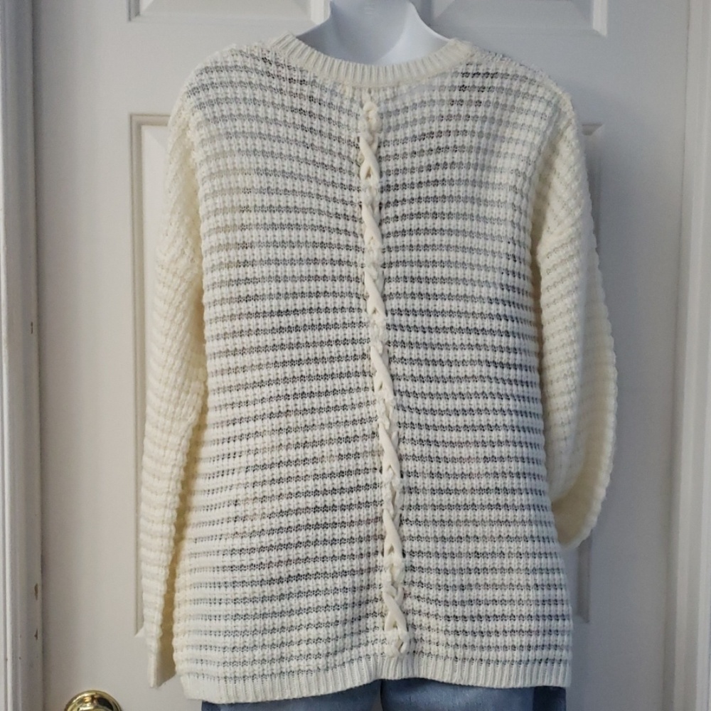 Pink Rose Open Front Cardigan - Picture 2 of 8